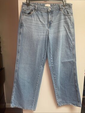 PacSun Light Blue Wide Leg Jeans